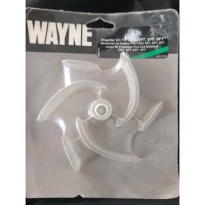 Wayne Sump Pump Impeller Kit #60031-WYN For Models CDU, SPT, SPF, SFT